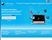 Tablet Screenshot of fvd-player.com